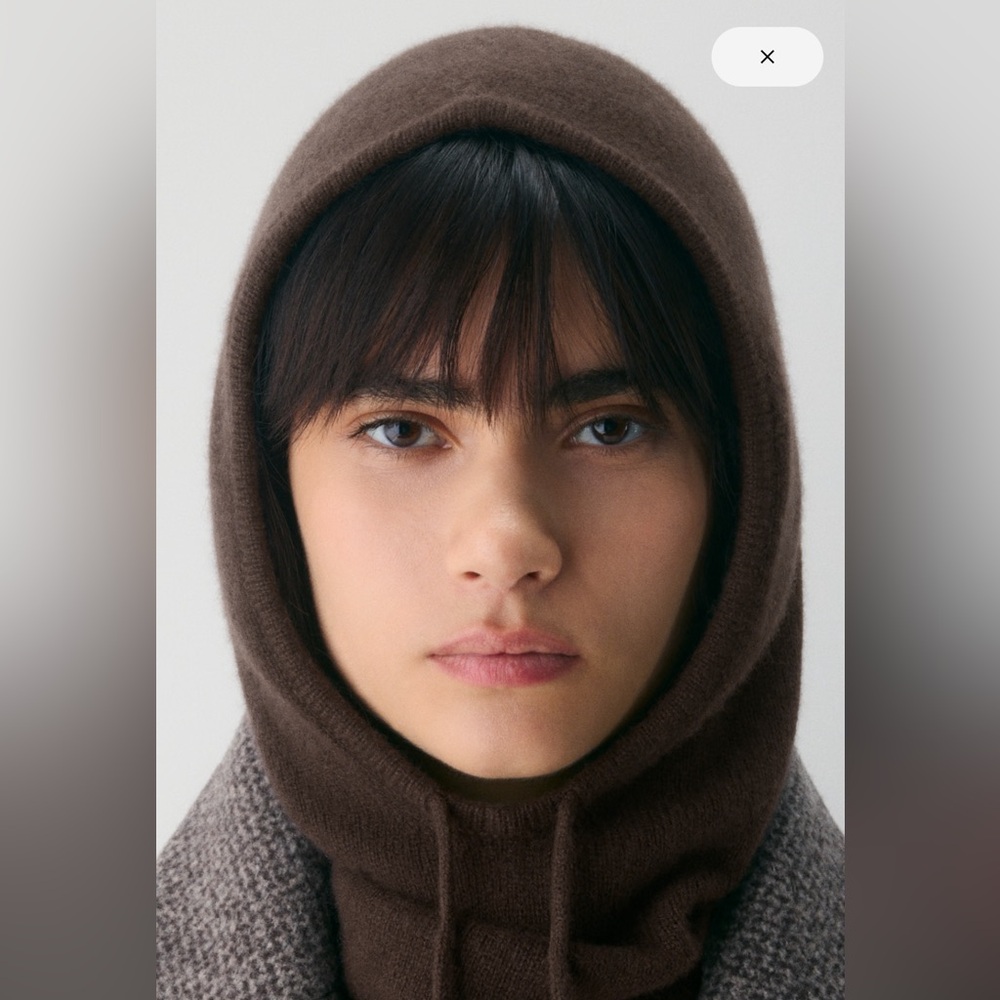 Moss Green Aritzia Cashmere Hood